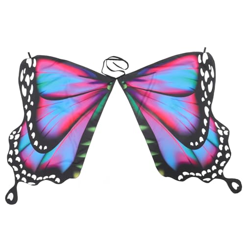 Beaupretty Schmetterlings-Umhang CAPES Halloween Kap Rosa Feenflügel für Kleinkinder Butterschal für Cosplay-Zubehör schmetterling kostüm anziehen Polyestergarn Beaupretty Schmetterlings-Umhang CAPES Halloween Kap Rosa Feenflügel für Kleinkinder Butterschal für Cosplay-Zubehör schmetterling kostüm anziehen Polyestergarn von Beaupretty