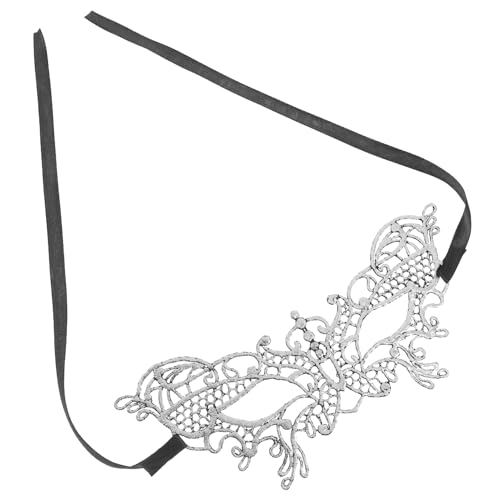 Beaupretty Schmetterlings -augenmaske Venezianische Halloween-maske Halloween-party-maske Partymasken Für Erwachsene Maskerade Karnevalsmaske Cosplay-maske Spitze Silver von Beaupretty