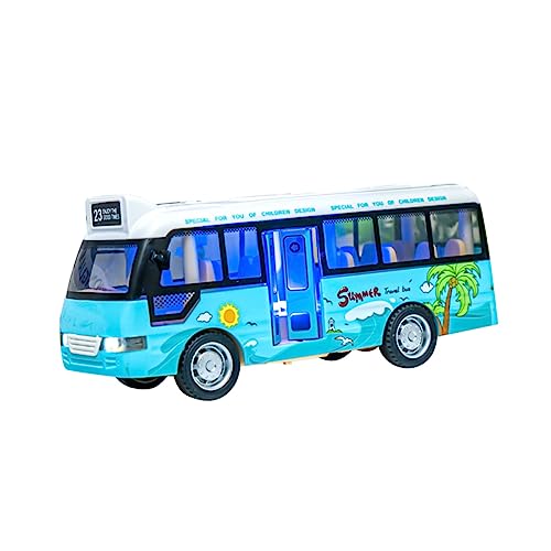 Beaupretty Schulbus mit Licht und Musik Realistische Simulation Pädagogisch Fördernd Geeignet für Jungen und Mädchen Fördert Hand Auge Koordination und Kreativität Blau Beaupretty Schulbus mit Licht und Musik Realistische Simulation Pädagogisch Fördernd Geeignet für Jungen und Mädchen Fördert Hand Auge Koordination und Kreativität Blau von Beaupretty