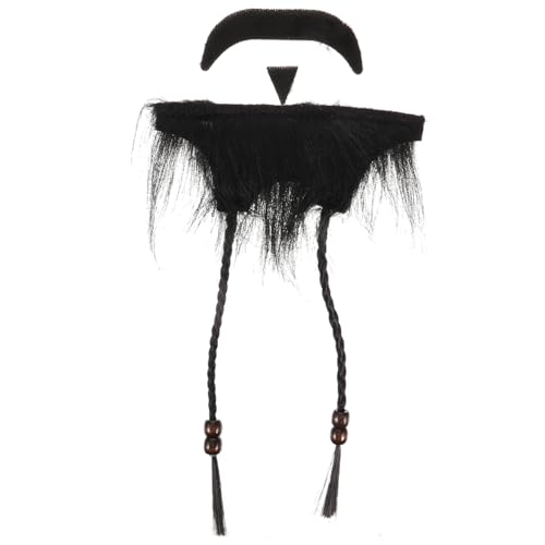 Beaupretty Schwarzer Piraten Teilig mit Kuscheliges Realistisches Cosplay Zubehör für Halloween und Kostümparty Bequemer Langlebiger Fake für Männer Beaupretty Schwarzer Piraten Teilig mit Kuscheliges Realistisches Cosplay Zubehör für Halloween und Kostümparty Bequemer Langlebiger Fake für Männer von Beaupretty