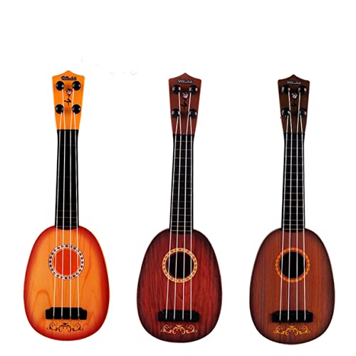 Beaupretty Schwarzes Zylinder Ukulele für Musikinstrument zur Frühen Erziehung für Zuhause Schule und Geburtstagsgeschenke von Beaupretty