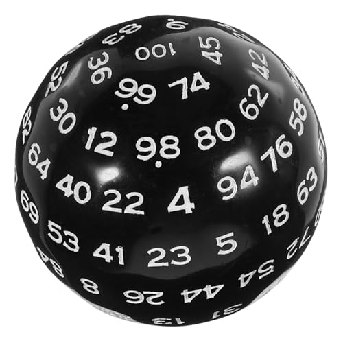 Beaupretty Seitiger Acryl Würfel Polyedrisch Glatte Oberfläche Vielseitig für Brettspiele Party Spielwürfel Lernwürfel Robust Transparent von Beaupretty