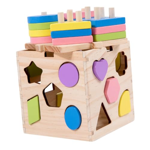 Beaupretty Sensorisches Lernspielzeug Holz Steckspiel Pädagogisches Motorikspielzeug für Fördert Logisches Denken und Feinmotorik Langlebiges Material für Kleinkinder Ab Jahr Beaupretty Sensorisches Lernspielzeug Holz Steckspiel Pädagogisches Motorikspielzeug für Fördert Logisches Denken und Feinmotorik Langlebiges Material für Kleinkinder Ab Jahr von Beaupretty