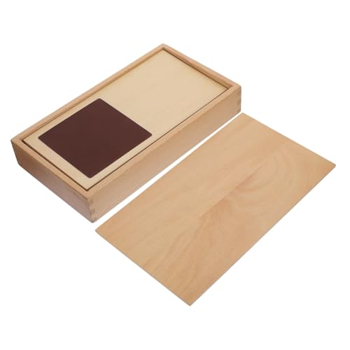 Beaupretty Sensorisches Montessori Lernspielzeug Holz Brett für Motorikförderndes Taktiles zur Frühförderung Fördert Feinmotorik Hand Auge Koordination für Vorschulkinder Geeignet von Beaupretty