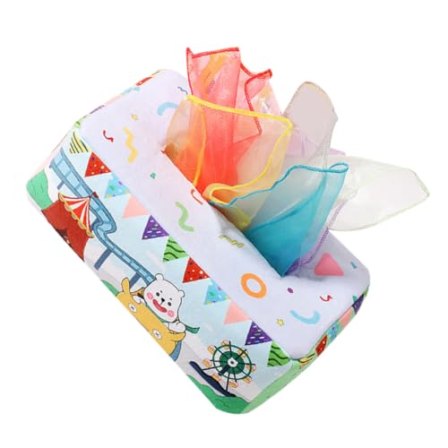 Beaupretty Sensory Tissue Box Toy für Junge Mädchen Jahr Reißfestes Buntes Cartoon Design Weiche und Knisterelemente Fördert Frühkindliche Entwicklung und Wahrnehmung Beaupretty Sensory Tissue Box Toy für Junge Mädchen Jahr Reißfestes Buntes Cartoon Design Weiche und Knisterelemente Fördert Frühkindliche Entwicklung und Wahrnehmung von Beaupretty