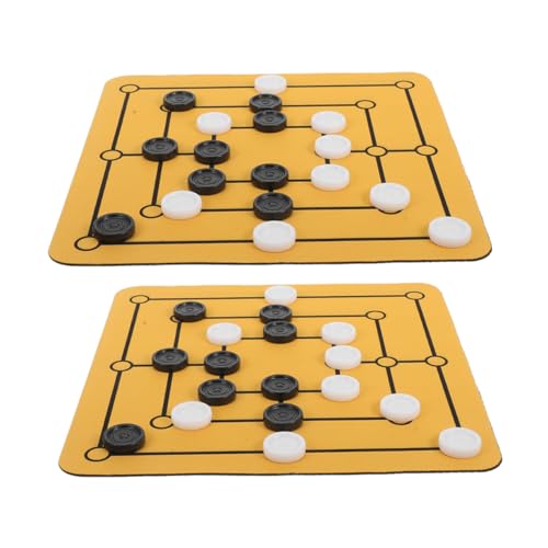 Beaupretty Set Jiuzi Schachspiel Schachbrettspiel Versammlungsspiele Strategiespiel Für Erwachsene Morris Brettspiel Feiertags Tischbrettspiel Tragbares Morris Checker Bauchspiel Beaupretty Set Jiuzi Schachspiel Schachbrettspiel Versammlungsspiele Strategiespiel Für Erwachsene Morris Brettspiel Feiertags Tischbrettspiel Tragbares Morris Checker Bauchspiel von Beaupretty