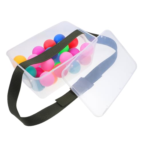 Beaupretty Shaking Ball Lustige Twerk Pong Spielrequisiten für Erwachsene für Junggesellenabschiede Hochzeiten und Fitness Events Mit Bunten Bällen und Verstellbarem Gürtel von Beaupretty