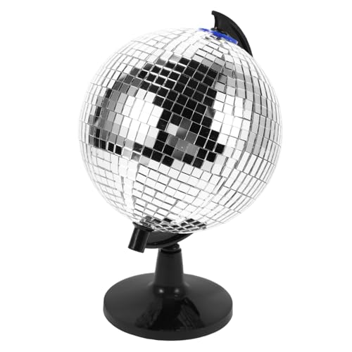 Beaupretty Silberner Disco Ball Drehbar Handgefertigte Reflektierende Tischdekoration für Büro Kreatives für Männer Stylisches Schreibtisch Accessoire mit Funkelndem Disco Beaupretty Silberner Disco Ball Drehbar Handgefertigte Reflektierende Tischdekoration für Büro Kreatives für Männer Stylisches Schreibtisch Accessoire mit Funkelndem Disco von Beaupretty