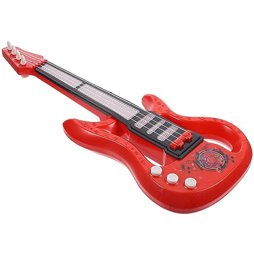 Beaupretty Simulation Gitarre für Tragbare Saiten Ukulele mit Licht und Musik Lernspielzeug für Frühkindliche Bildung und Musikalische von Beaupretty