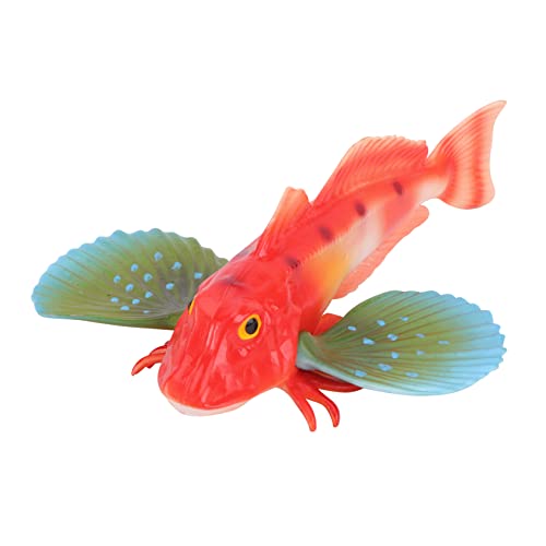 Beaupretty Marine Fisch Figur Spielzeug für Kinder Realistische Plastik Meerebene Dekoration für Aquarium und Badewanne Sicheres Badespielzeug für Partys von Beaupretty