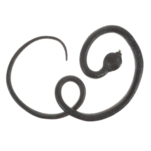Beaupretty Simulation Snake Figurine Realistische Schlangen Dekoration für Garten Streichspiele Lebensechte Fake Snake für Erwachsene für Outdoors und Pranks von Beaupretty