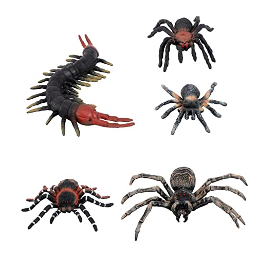 Beaupretty Simulation Spinnen und Spielzeuge für Halloween von Gruseligen Dekoartikeln für Partys Lernspielzeug von Beaupretty