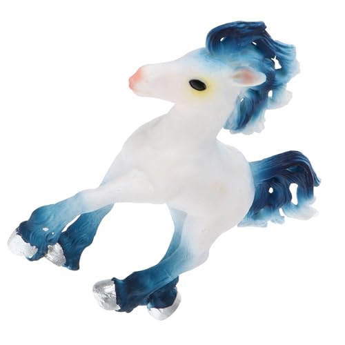 Beaupretty Simulations Einhorn Pegasus Figur Indoor Dekoration aus Solidem Kunststoff Kompakte Stilvolles Desktop und Auto Deko Knicker für Einhorn Fee von Beaupretty