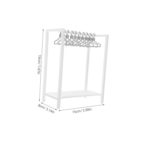 Beaupretty Simulationskleidung Trocknenständer Puppenbekleidungsorganisator Kleiderbügel für Puppenstuben Puppen -Outfit -Kleiderbügel Zubehör für Puppenmöbel Mini-Kleiderständer Plastik Weiß Beaupretty Simulationskleidung Trocknenständer Puppenbekleidungsorganisator Kleiderbügel für Puppenstuben Puppen -Outfit -Kleiderbügel Zubehör für Puppenmöbel Mini-Kleiderständer Plastik Weiß von Beaupretty