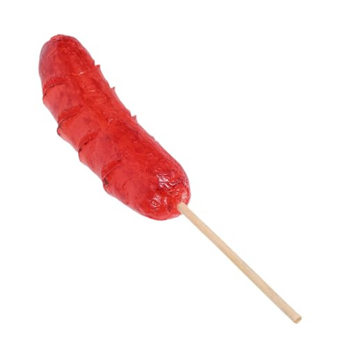 Beaupretty Simuliertes Hot Dog Modell aus Langlebigem PVC und Realistische BBQ Wurst Dekoration für Küche Party und Vielseitige Displayzwecke Ungiftig und Pflegeleicht von Beaupretty