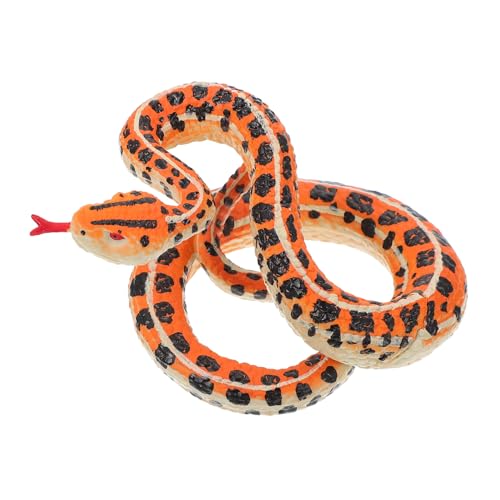 Beaupretty Simuliertes Schlangen reptilienmodell Lebensechte Dekoration für Kinderzimmer und Schreibtisch Umweltfreundliches Sicheres Lernspielzeug und Gruseliges Deko Jungen und Mädchen von Beaupretty