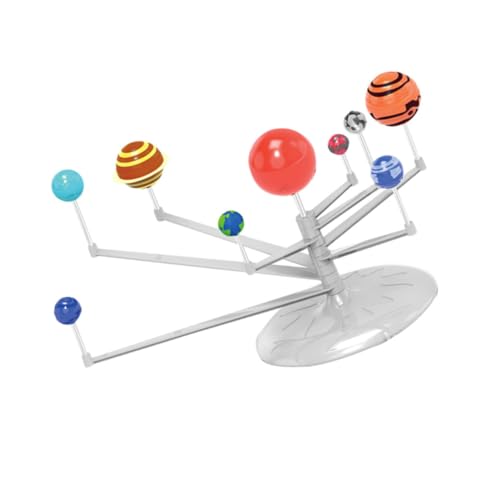Beaupretty Solar System Educational Toy DIY Planetary Model Bausatz für Detailreiches Sonnensystem Lernspielzeug Kreatives Bastelset für Junge Mädchen Pädagogisches Weltraum Modell von Beaupretty
