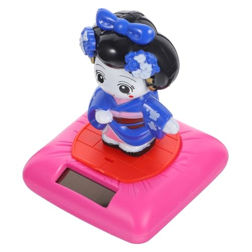 Beaupretty Solarbetriebene Kimonopuppe mit Kopfnickfunktion Japanische Kimono Figur für Auto und Wohnraumdekoration Realistisch und Handgefertigt als für Festliche Anlässe Beaupretty Solarbetriebene Kimonopuppe mit Kopfnickfunktion Japanische Kimono Figur für Auto und Wohnraumdekoration Realistisch und Handgefertigt als für Festliche Anlässe von Beaupretty
