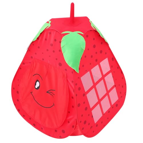 Beaupretty Spielzelt Erdbeerform Faltbar Indoor Spielhaus für Mädchen Jungen Jahre Leicht zu Reinigen Langlebiges Material Kreatives Castle Play Tent für Kinderzimmer und Spielebereich Beaupretty Spielzelt Erdbeerform Faltbar Indoor Spielhaus für Mädchen Jungen Jahre Leicht zu Reinigen Langlebiges Material Kreatives Castle Play Tent für Kinderzimmer und Spielebereich von Beaupretty