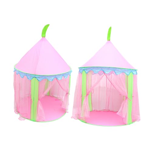 Beaupretty Spielzelt Prinzessin Indoor Outdoor Kinderzelt mit Atmungsaktivem Moskitonetz Hexagonales Design Leicht Tragbar für Fantasievolles und Private Kuschelecke von Beaupretty