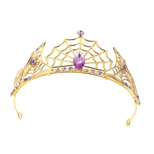Beaupretty Spinnennetz Haarreif Verstellbar Halloween Krone aus Langlebiger Legierung Gothic Tiara für Damen Vampir Hexe Party Kostüm Beaupretty Spinnennetz Haarreif Verstellbar Halloween Krone aus Langlebiger Legierung Gothic Tiara für Damen Vampir Hexe Party Kostüm von Beaupretty
