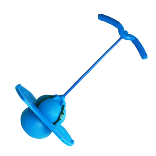 Beaupretty Springball mit Griff und Gummiseil für Erwachsene Indoor Outdoor Fitness Hüpfen Balance Training Fördert Knochenwachstum und Kreislauf Teiliges in Blau von Beaupretty