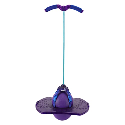 Beaupretty Sprungball mit Handgriff Sportspielzeug für Outdoor Aktivitäten Ball Zufällige Griff Farbe Fördert Bewegung und Spielspaß Zufällige Farbe Zufällige Farbe von Beaupretty