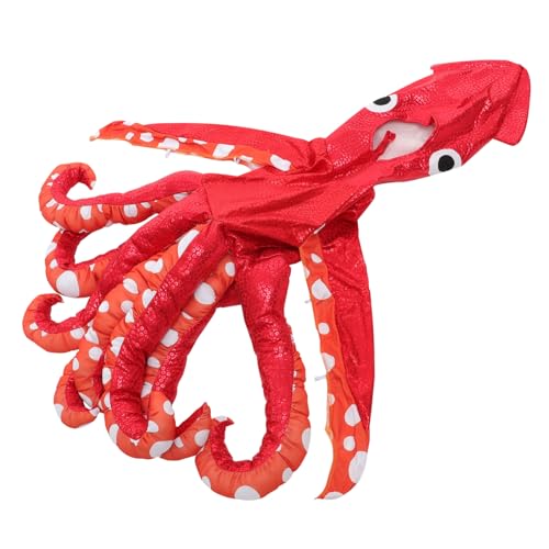 Beaupretty Squid Kostüm Halloween Jumpsuit aus Langlebigem Polyester für Jungen und Mädchen Faschingskostüm Party Verkleidung Bühnenauftritt von Beaupretty