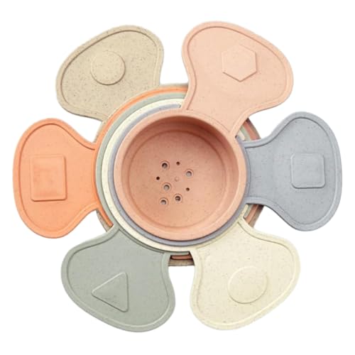 Beaupretty Stapelbecher für Kleinkinder Bunte Lernspielzeuge aus Sicherem Kunststoff Stapelbare Nesting Cups Intelligenz Farb und Formerkennung Geeignet für Jungen und Mädchen Ab Jahr Beaupretty Stapelbecher für Kleinkinder Bunte Lernspielzeuge aus Sicherem Kunststoff Stapelbare Nesting Cups Intelligenz Farb und Formerkennung Geeignet für Jungen und Mädchen Ab Jahr von Beaupretty
