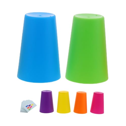 Beaupretty Stapeltassen für Konzentrationsspiel Geschicklichkeitstraining Fördert Kreativität und Motorik für Outdoor Familienaktivitäten und Vorschulentwicklung Beaupretty Stapeltassen für Konzentrationsspiel Geschicklichkeitstraining Fördert Kreativität und Motorik für Outdoor Familienaktivitäten und Vorschulentwicklung von Beaupretty