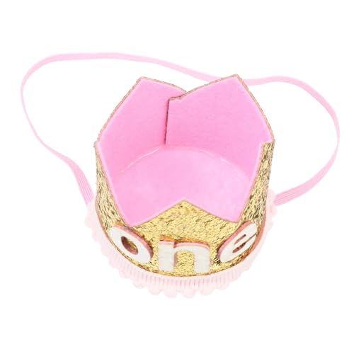 Beaupretty Stirnband Geburtstagsdeko Zarte Prinzessin Tiara für Mädchen und Jungen Bequemer Kopfschmuck für Fotoshootings Shower und Festliche Anlässe von Beaupretty