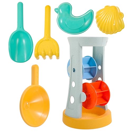 Beaupretty Strandspielzeug Sandspielset aus Robustem Kunststoff Sicheres Sandspielzeug mit Eimer und Schaufel für Strand Park und Outdoor für Jungen und Mädchen von Beaupretty