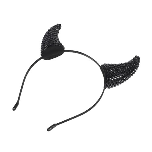Beaupretty Strass Teufelshorn Stirnband Glitzernde Halloween Kostümaccessoires Mit Hörnern Funkelndes Teufelshaarreif Für Cosplay Party Einzigartiges Hörnerdesign Für Fasching Und Beaupretty Strass Teufelshorn Stirnband Glitzernde Halloween Kostümaccessoires Mit Hörnern Funkelndes Teufelshaarreif Für Cosplay Party Einzigartiges Hörnerdesign Für Fasching Und von Beaupretty