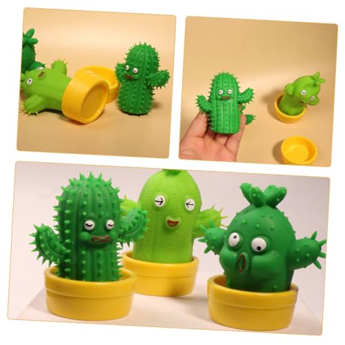 Beaupretty Stressabbau Kaktus TPR Squeeze Toy Lustiges Flexibles Dekompressionsspielzeug für Erwachsene und Realistisches Kaktus Design als Geschenk und Schreibtischdeko Beaupretty Stressabbau Kaktus TPR Squeeze Toy Lustiges Flexibles Dekompressionsspielzeug für Erwachsene und Realistisches Kaktus Design als Geschenk und Schreibtischdeko von Beaupretty