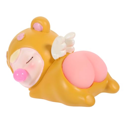 Beaupretty Stressabbau Weicher Kompakter Elastischer Squeeze Toy für Büro und Party Niedlicher Langlebiger Schreibtisch Deko Stressball für Erwachsene von Beaupretty