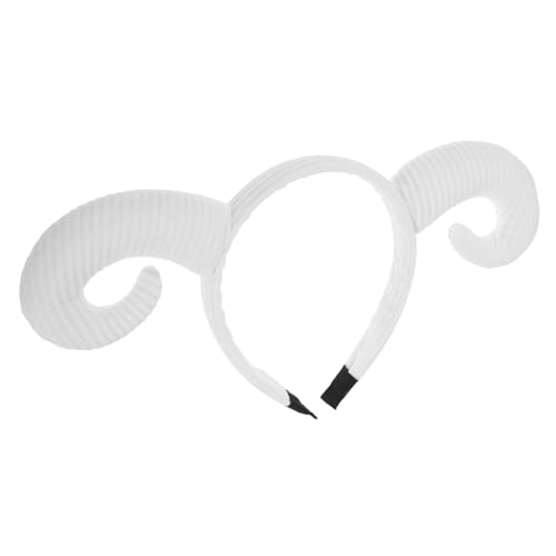 Beaupretty Süßes Schaf Horn Haarband Party Kopfschmuck Weiches Bequemes Tierkostüm Accessoire für Halloween Karneval und Festlichkeiten Beaupretty Süßes Schaf Horn Haarband Party Kopfschmuck Weiches Bequemes Tierkostüm Accessoire für Halloween Karneval und Festlichkeiten von Beaupretty