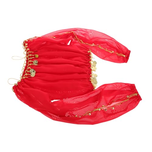 Beaupretty Tanzleistung Kostüm Bauchtänzerin-Outfit Zubehör für Tänzer Kostümzubehör Top für Bauchtänzerin Bauchtanz-Outfit Bauchtänzerin Kostüme für Damen Kostüm für Bauchtanz Chiffon rot Beaupretty Tanzleistung Kostüm Bauchtänzerin-Outfit Zubehör für Tänzer Kostümzubehör Top für Bauchtänzerin Bauchtanz-Outfit Bauchtänzerin Kostüme für Damen Kostüm für Bauchtanz Chiffon rot von Beaupretty