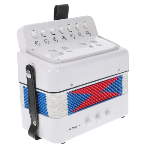 Beaupretty Tasten Kinderhandorgel Pädagogisches Musikinstrument für Junge Mädchen Leicht und Tragbar für Frühe Musikalische und Spaß Am von Beaupretty