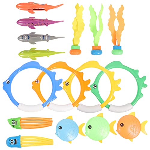 Beaupretty Tauchringe und Stäbe für Schwimmbad Wasserspielzeug Frei Sicher Glatt Teiliges Unterwasser für Sommerlichen Badespaß und Tauchtraining Beaupretty Tauchringe und Stäbe für Schwimmbad Wasserspielzeug Frei Sicher Glatt Teiliges Unterwasser für Sommerlichen Badespaß und Tauchtraining von Beaupretty