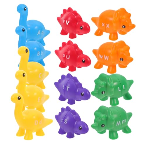 Beaupretty Teiliges Dinosaurier Alphabet Lernspielzeug für Montessori Frühe Bildung Robustes Kunststoff Material Fördert Farberkennung Hand Auge Koordination und Kreativität Beaupretty Teiliges Dinosaurier Alphabet Lernspielzeug für Montessori Frühe Bildung Robustes Kunststoff Material Fördert Farberkennung Hand Auge Koordination und Kreativität von Beaupretty
