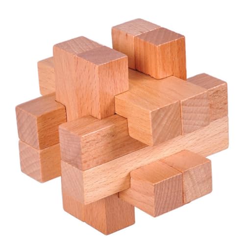 Beaupretty Teiliges Holzpuzzle Lu Ban Lock Intellektuelles Denksportspielzeug mit Glatter Oberfläche Fördert Feinmotorik und Stressabbau Geeignet für Ab Jahren und Erwachsene Beaupretty Teiliges Holzpuzzle Lu Ban Lock Intellektuelles Denksportspielzeug mit Glatter Oberfläche Fördert Feinmotorik und Stressabbau Geeignet für Ab Jahren und Erwachsene von Beaupretty