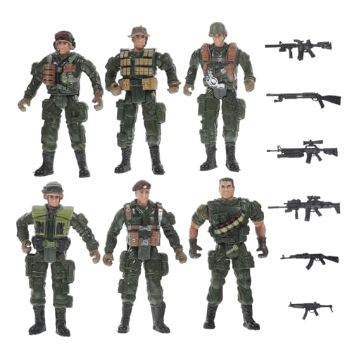 Beaupretty Teiliges Mini Soldatenmodelle aus Hochwertigem Detaillierte Militärfiguren in Tarnfarben Vielseitig für Sammlung Display und Kinderspielzeug Geeignet von Beaupretty