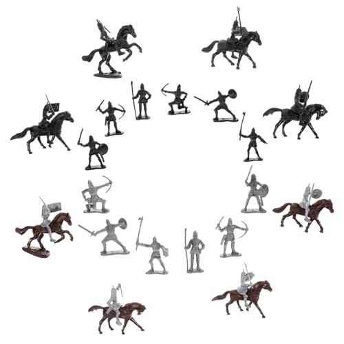 Beaupretty Teiliges Miniature Figuren Mittelalterliche Ritter und Pferde Modelle für Sandtisch Dekoration Sammlung Beaupretty Teiliges Miniature Figuren Mittelalterliche Ritter und Pferde Modelle für Sandtisch Dekoration Sammlung von Beaupretty