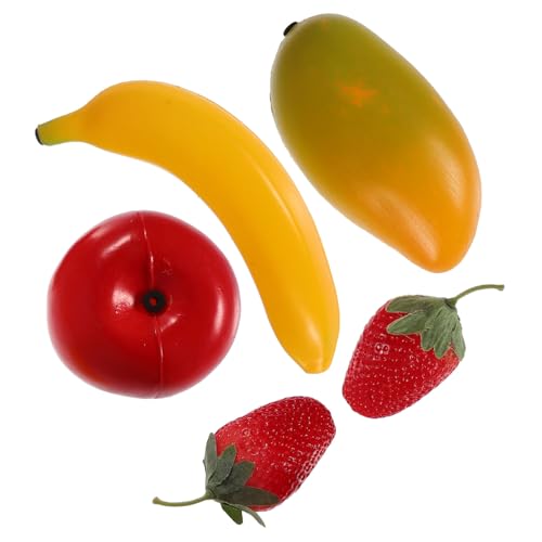 Beaupretty Teiliges Musikalischer Obst Maracas für Kleinkinder Früherziehung Percussion Instrumente aus Strapazierfähigem für Spielplatz Kindergarten und Zuhause von Beaupretty
