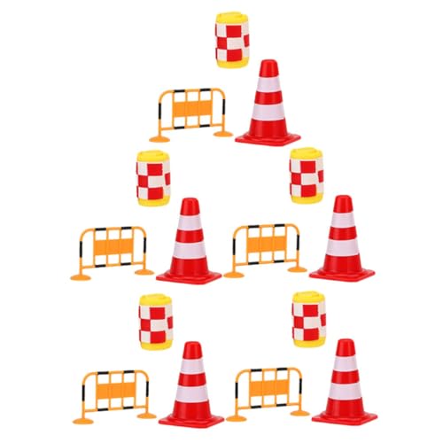 Beaupretty Teiliges Verkehrszeichen Spielset für Miniatur Straßenwarnschilder aus Robustem Pädagogisches Verkehrserziehungsspielzeug mit Leitkegeln Absperrungen und Schutzbarrieren zum Beaupretty Teiliges Verkehrszeichen Spielset für Miniatur Straßenwarnschilder aus Robustem Pädagogisches Verkehrserziehungsspielzeug mit Leitkegeln Absperrungen und Schutzbarrieren zum von Beaupretty