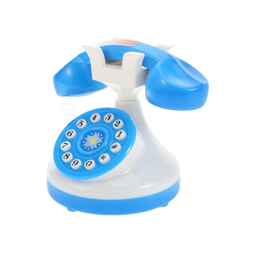 Beaupretty Telefon aus Langlebigem Kunststoff Kompaktes Tragbares Mini Spielhandy für Kleinkinder Fördert Kommunikationsfähigkeiten für Rollenspiele und Geburtstagsgeschenke Blau Beaupretty Telefon aus Langlebigem Kunststoff Kompaktes Tragbares Mini Spielhandy für Kleinkinder Fördert Kommunikationsfähigkeiten für Rollenspiele und Geburtstagsgeschenke Blau von Beaupretty