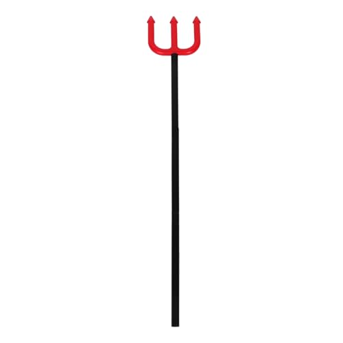 Beaupretty Teufelsgabel Cosplay Requisite Rote Halloween Dämonengabel aus Kunststoff für Kostümpartys Abnehmbar und Leicht zu Transportieren für Bühnenaufführungen und Halloween Dekorationen Beaupretty Teufelsgabel Cosplay Requisite Rote Halloween Dämonengabel aus Kunststoff für Kostümpartys Abnehmbar und Leicht zu Transportieren für Bühnenaufführungen und Halloween Dekorationen von Beaupretty