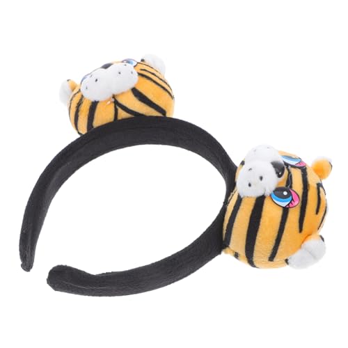 Beaupretty Tiger Haarreif Plüsch Tierohren Kuscheliges Kostüm Zubehör für Damen Halloween Karneval Mottoparty Partyaccessoire Gelb Cartoon Design Beaupretty Tiger Haarreif Plüsch Tierohren Kuscheliges Kostüm Zubehör für Damen Halloween Karneval Mottoparty Partyaccessoire Gelb Cartoon Design von Beaupretty