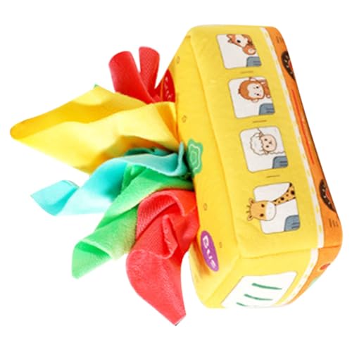 Beaupretty Tissue Box für Jahre Reißfestes Montessori Sensorikspielzeug mit Weichen Stofftüchern und Knisterpapieren Pädagogisch Fördernd Sicher und Langlebig Beaupretty Tissue Box für Jahre Reißfestes Montessori Sensorikspielzeug mit Weichen Stofftüchern und Knisterpapieren Pädagogisch Fördernd Sicher und Langlebig von Beaupretty