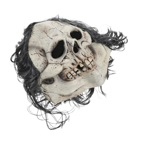 Beaupretty Totenkopfmaske Halloween Maske Horror Monster Maske Halloween Gruselmaske Dämonenmaske Cosplay Skelettmaske Totenkopf Geistermaske Vollgesichts Teufelsmaske Skelettmaske Beaupretty Totenkopfmaske Halloween Maske Horror Monster Maske Halloween Gruselmaske Dämonenmaske Cosplay Skelettmaske Totenkopf Geistermaske Vollgesichts Teufelsmaske Skelettmaske von Beaupretty